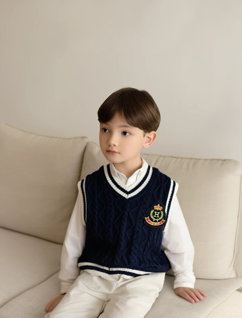 儿童服装2025年款背心马甲衣服可爱超萌男女童秋季宝宝衣服