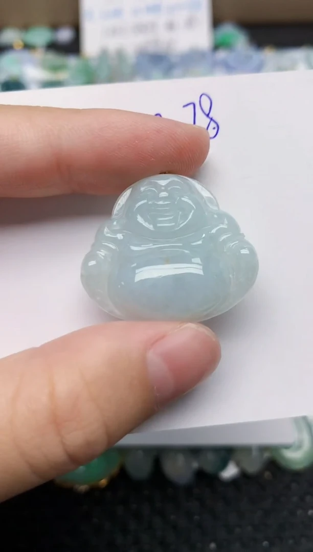 颈饰未镶嵌翡翠天然缅甸A货翡翠百元以上9元证书费自理
