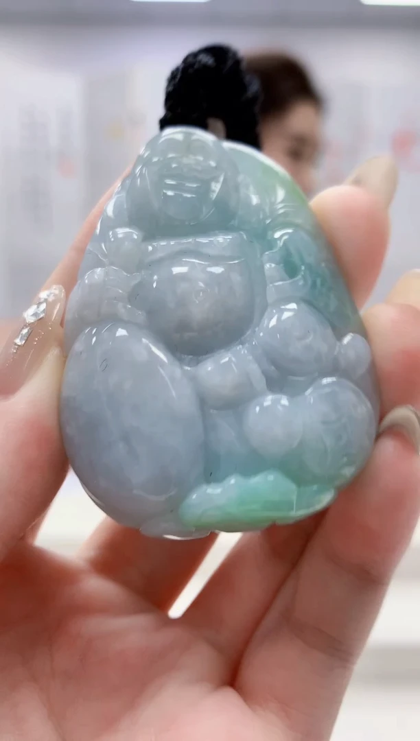 未镶嵌定制翡翠4829jw-毛货挂件73