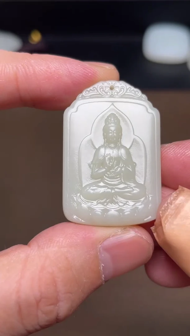 颈饰未镶嵌和田玉5