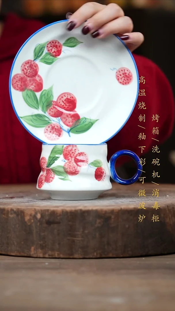 瓷片景德镇高温釉下彩（食品级）