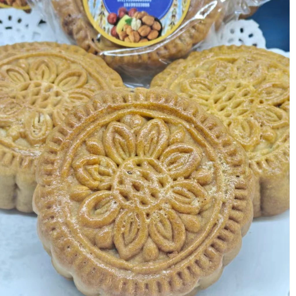 新疆特产手工红枣核桃土月饼核桃月饼