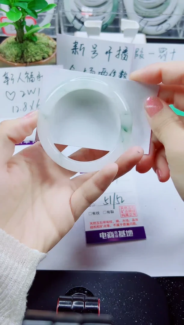 未镶嵌手镯石英质玉259-51/52