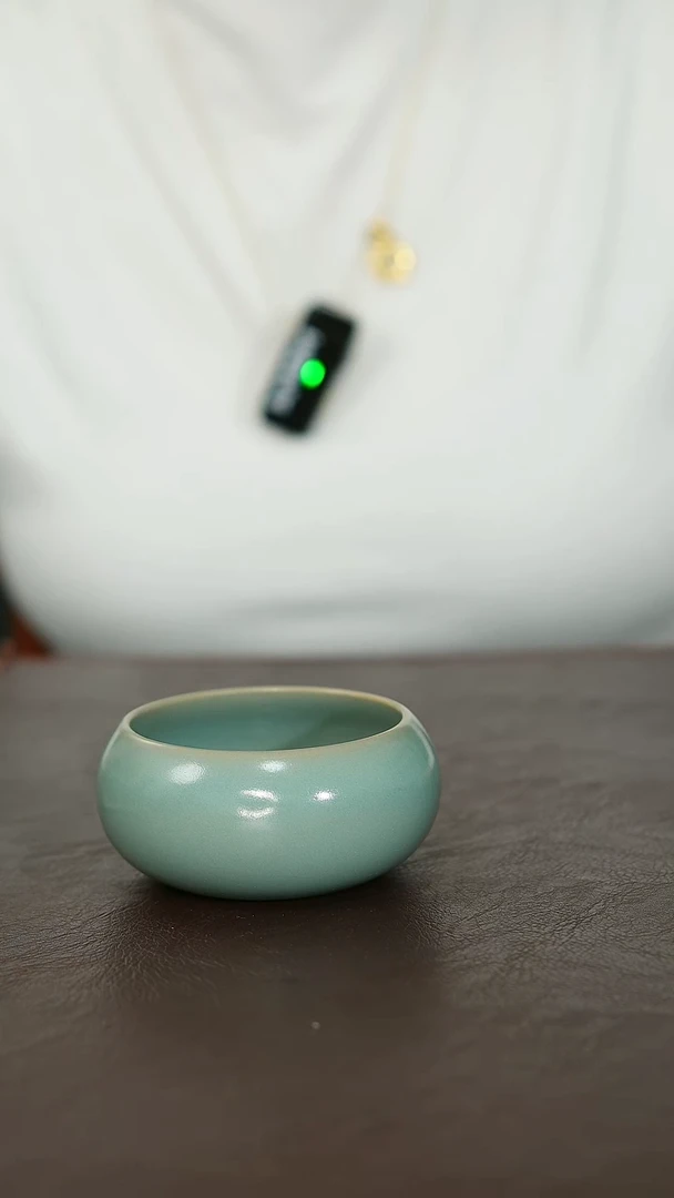摆件原矿汝宋汝瓷375