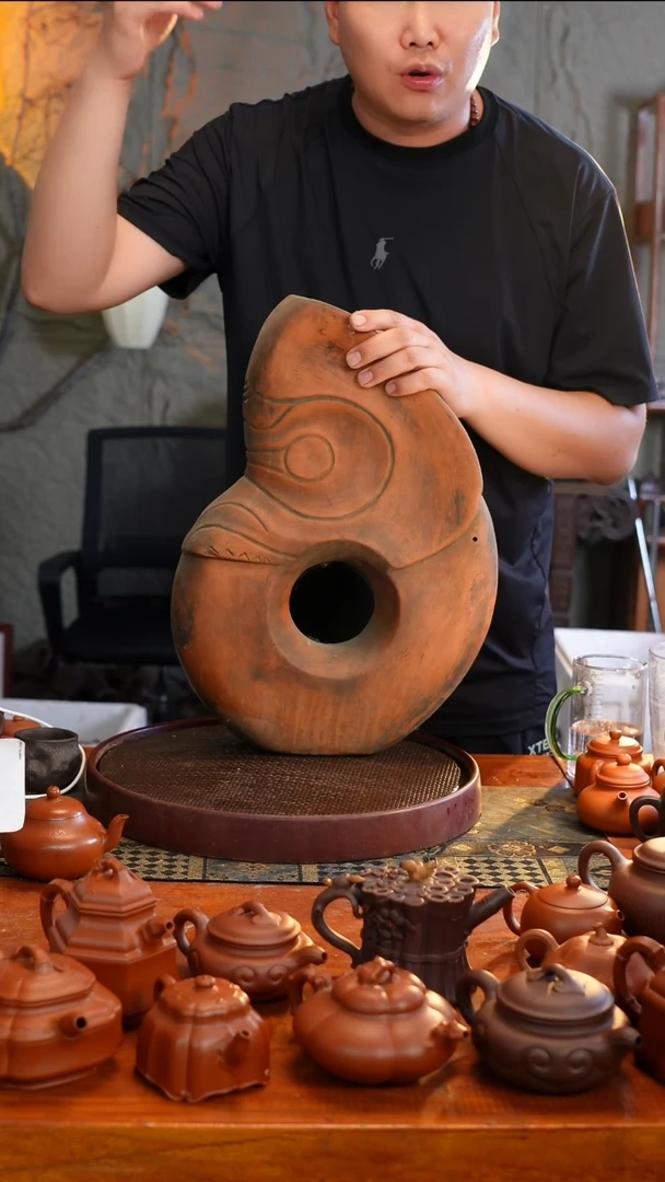 茶壶紫砂原矿手工制作