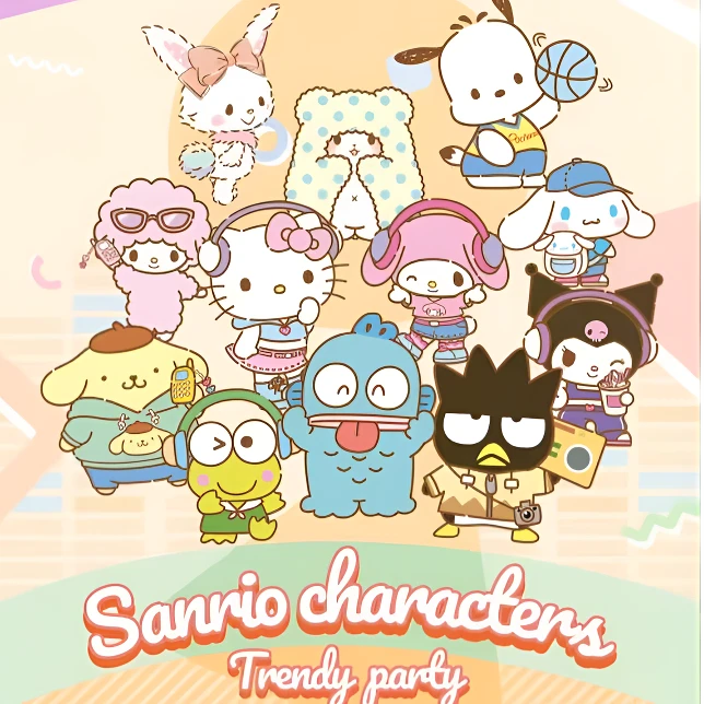 Y【玩法合集】一起玩儿三丽鸥超酷派对2R 卡牌收藏盲盒 （默认代拆）