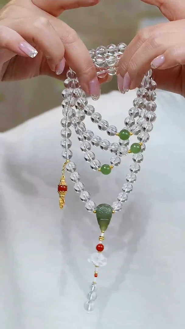 【闪购商品】水晶项链未镶嵌007项链