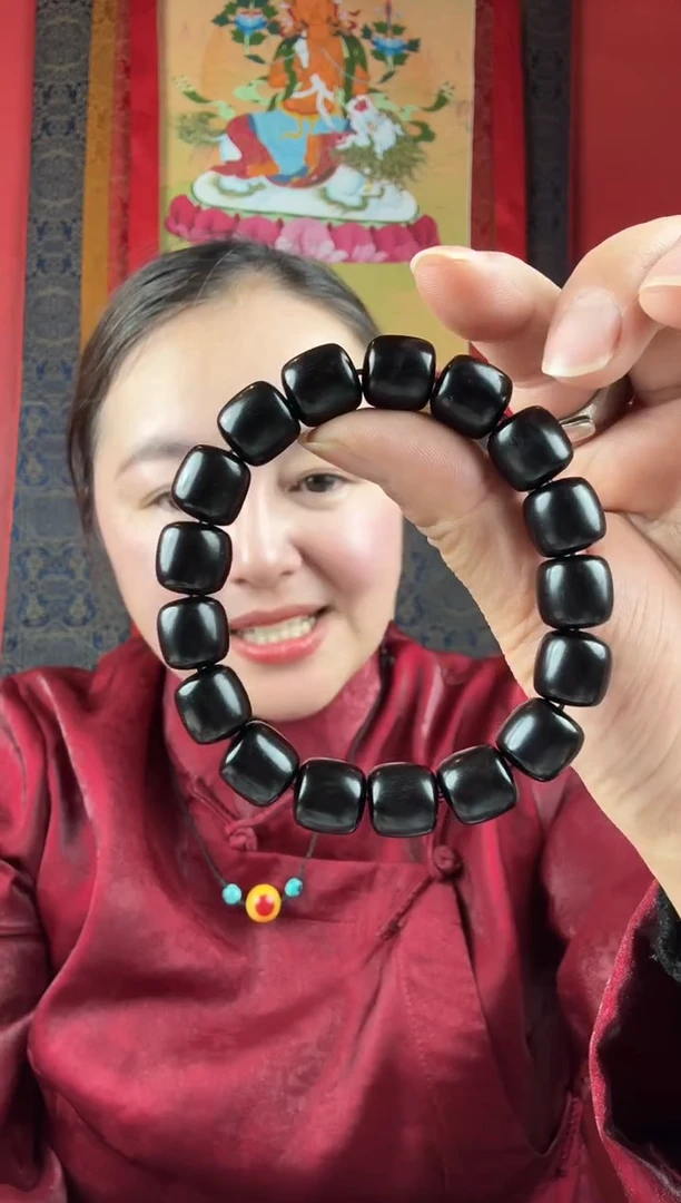 无非金属黑色手串