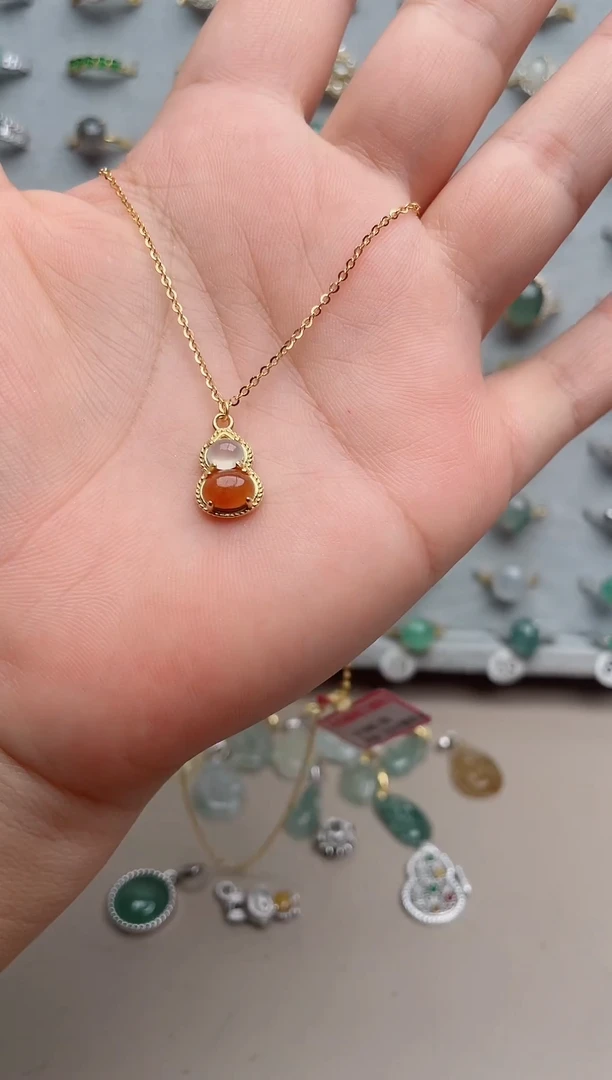 翡翠戒指银S925镶嵌.