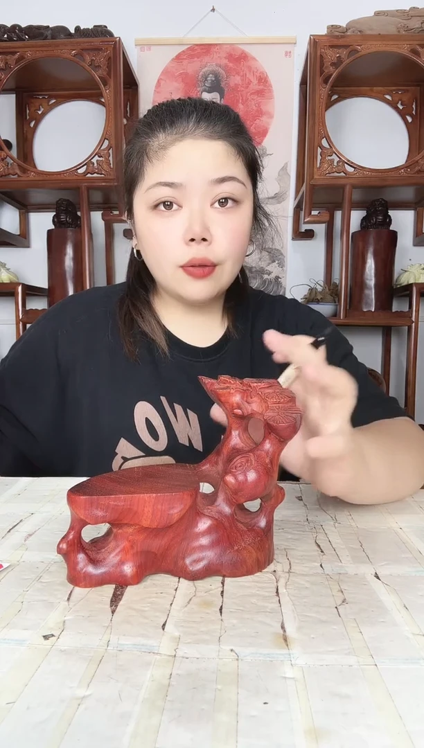非洲紫檀（红花梨）平**福35