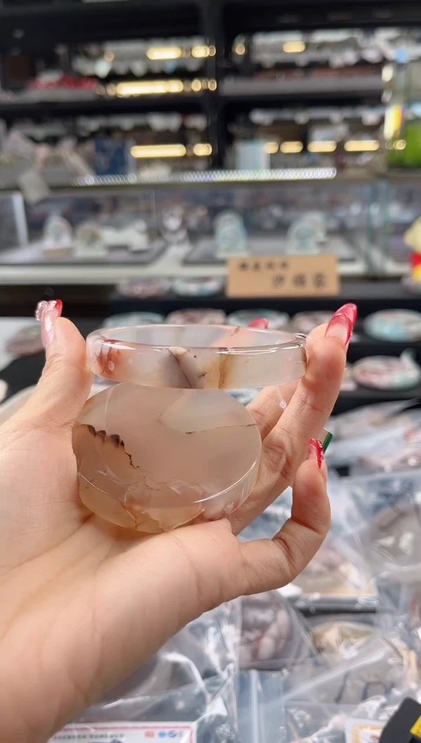 未镶嵌手镯石英质玉63圈口（赠品镯心）6376751