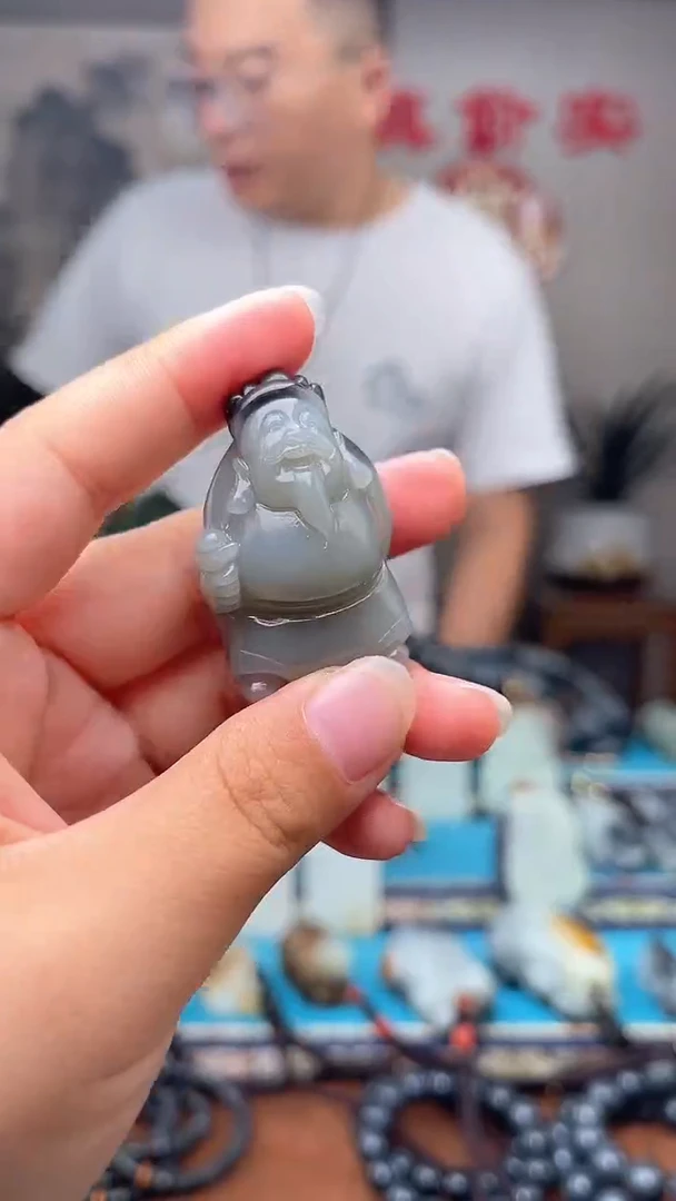 和田玉未镶嵌挂件1