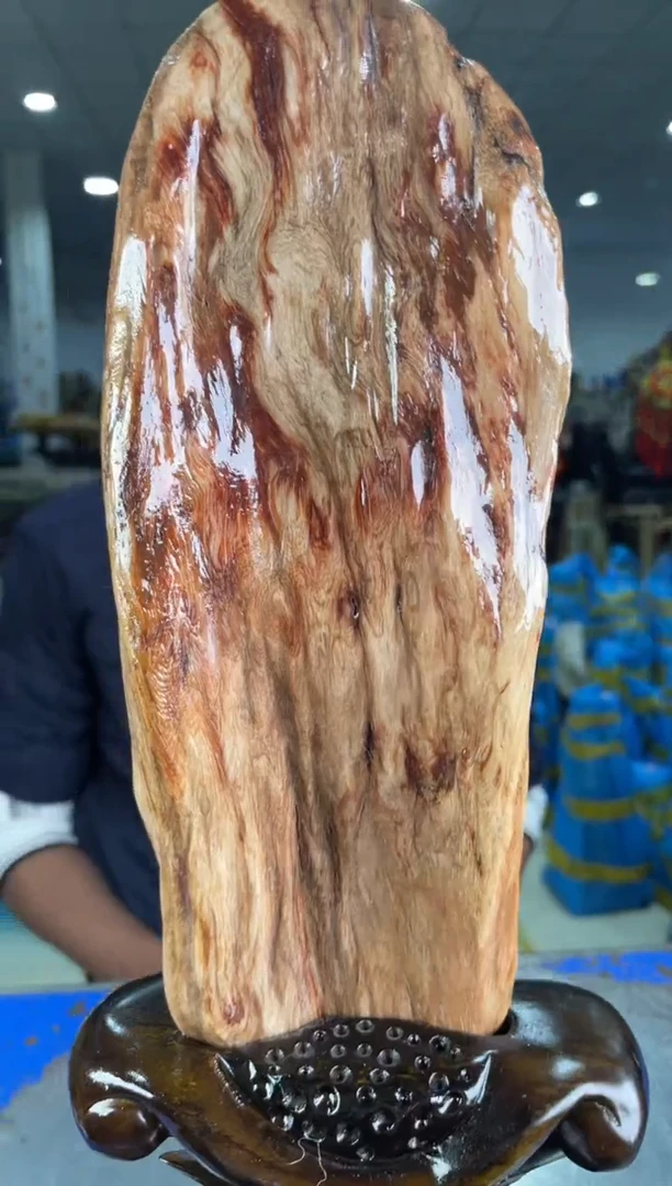 【闪购商品】硅化玉摆件未镶嵌6