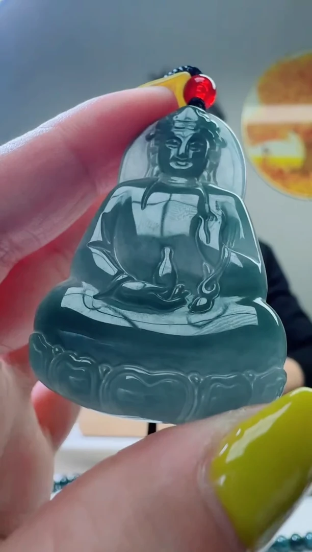 颈饰未镶嵌翡翠天然A货翡翠  多样性随机发其一