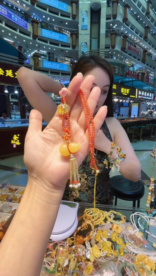 琥珀项链未镶嵌【多样性发一】