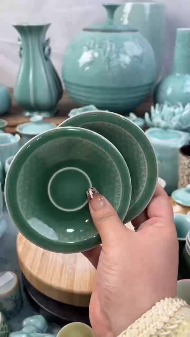 【闪购商品】特价福利 微瑕 慧仙青瓷