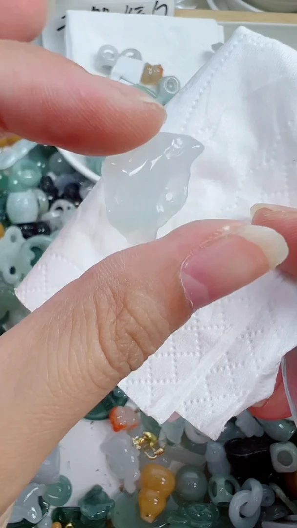 散珠翡翠276号链接，A货翡翠
