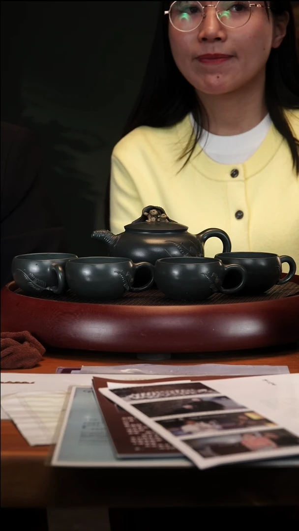 【闪购商品】紫砂茶壶听雨  翰林紫砂