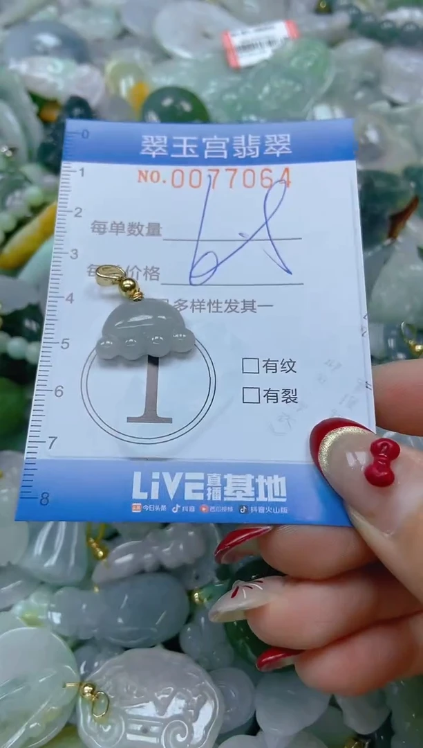 【闪购商品】翡翠颈饰未镶嵌闪购0077064
