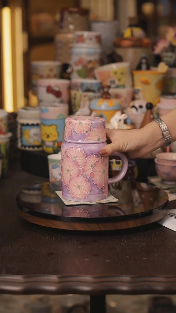 景德镇釉下彩绘设计师款式陶瓷