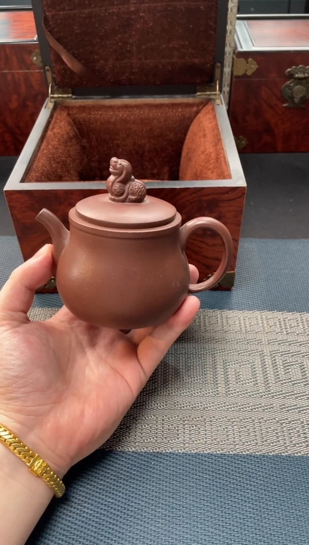 茶壶紫砂168 宜兴原矿紫砂