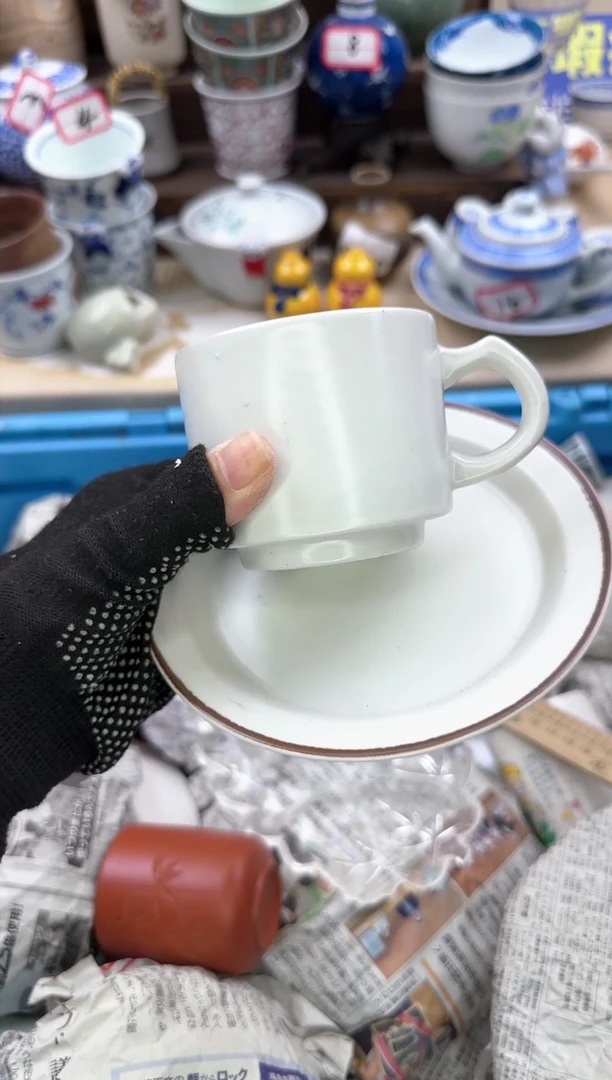 【闪购商品】瓷片中古瓷器满18包邮一单一付