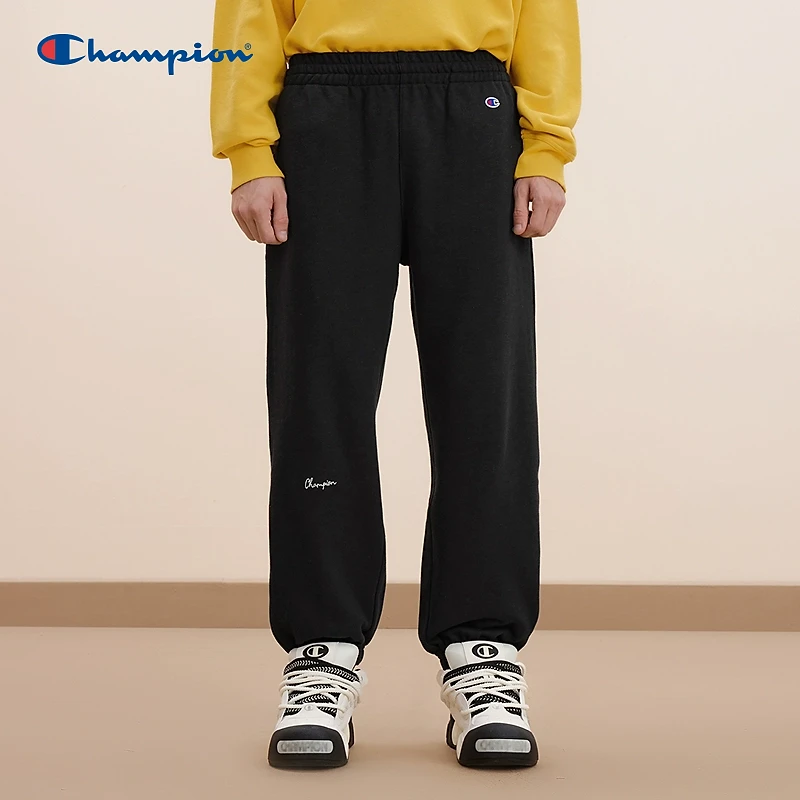 Champion冠军休闲裤男女舒适时尚百搭刺绣logo休闲卫裤U5CPTSM019