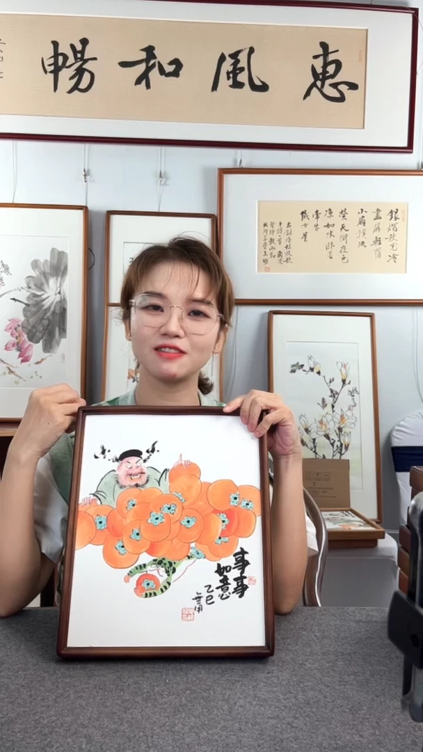 国画仲维利老师作品《国潮钟馗》
