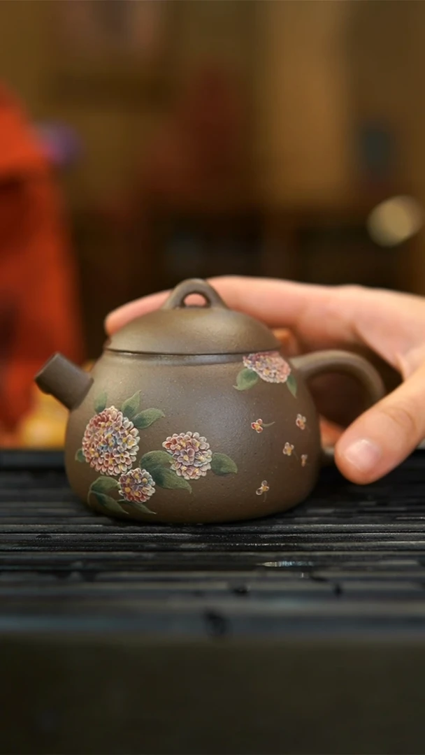 【闪购商品】瓷片紫砂壶大碗茶的茶器