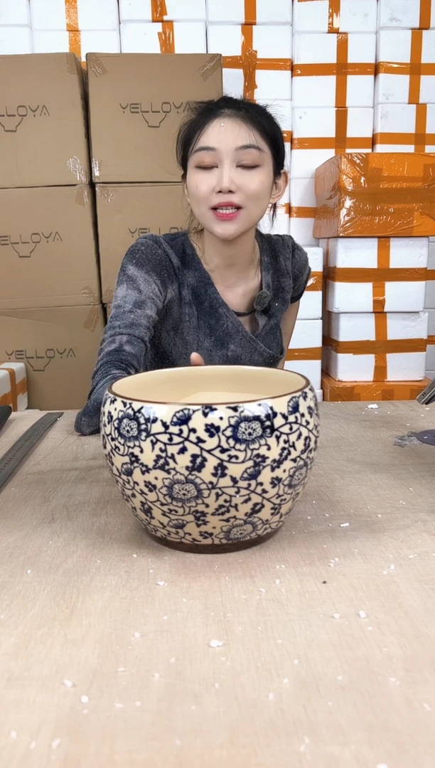 苹果青花瓷中号21x15