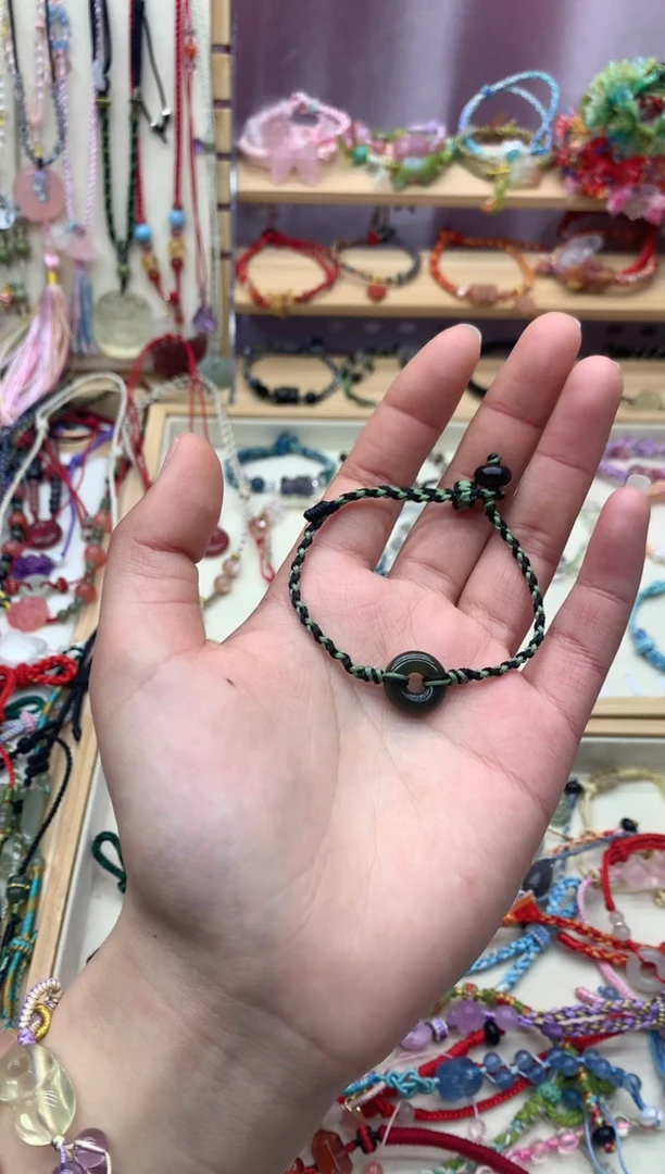 【闪购商品】和田玉手绳未镶嵌手工编织和田玉手绳