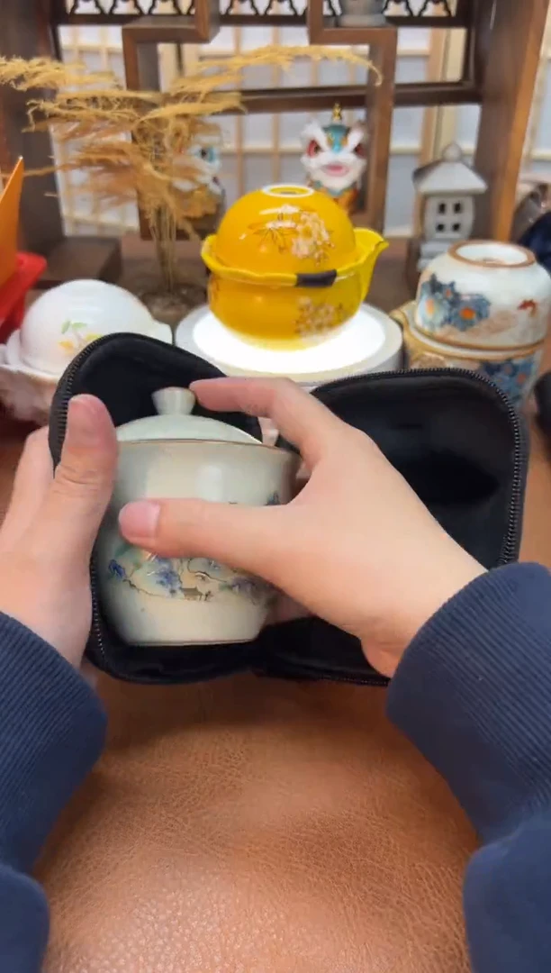 夏季出行旅行茶具轻装上阵