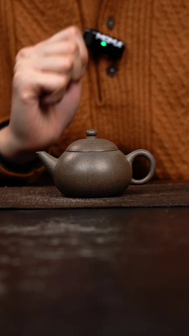 茶壶紫砂原矿手工壶92CC