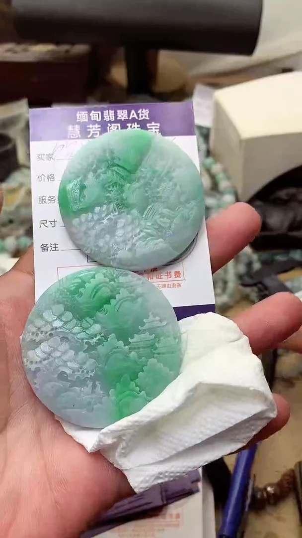 未镶嵌定制翡翠馒***怪翡翠1