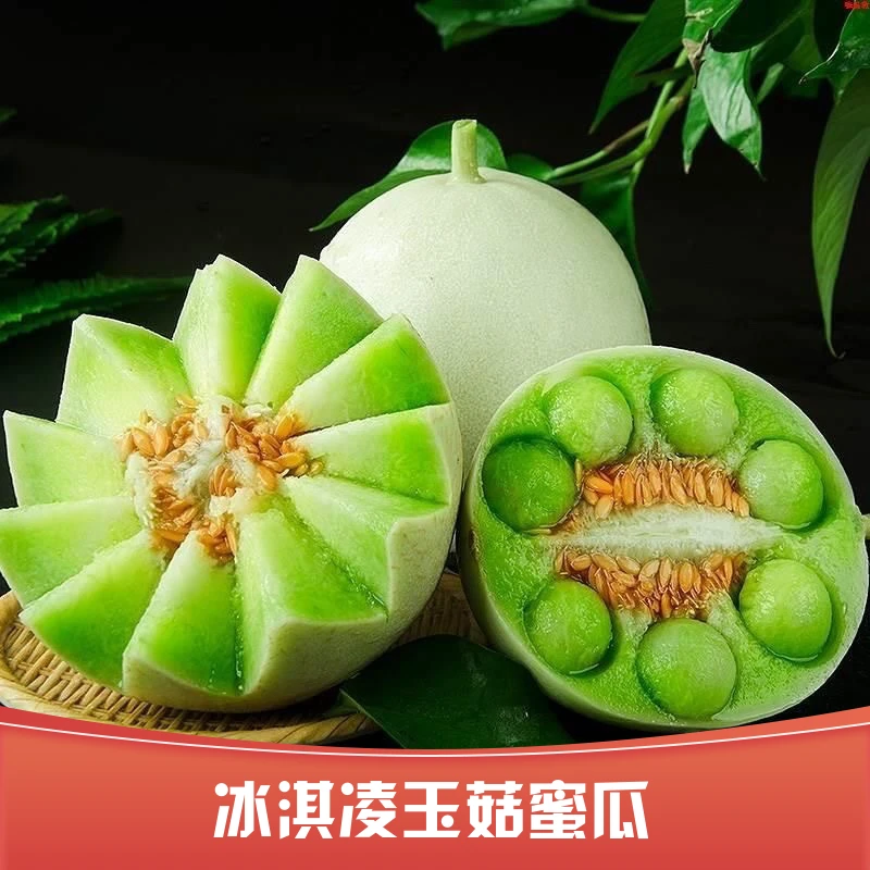 【广老板专属】山东冰淇淋玉菇蜜瓜4.5/8斤装应季水果坏果包赔