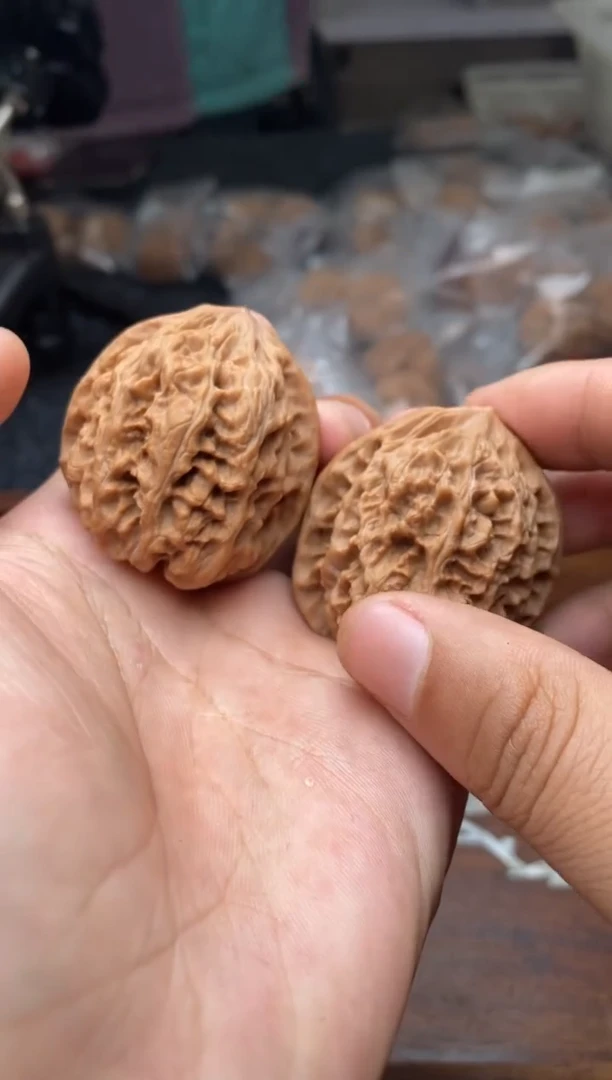 【闪购商品】文玩核桃把件A43号40尺野牛