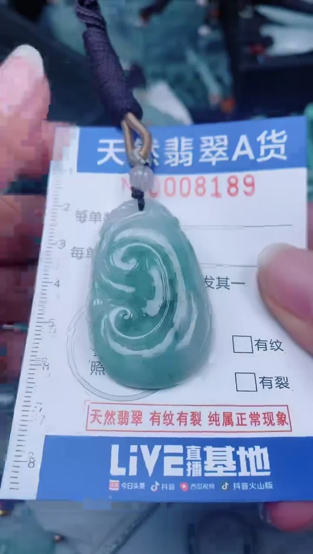 颈饰未镶嵌翡翠00008189