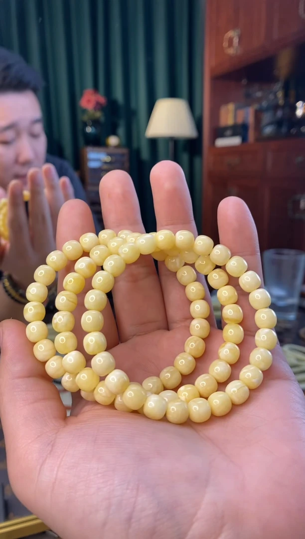 手串蜜蜡未镶嵌8mm老型多样性发其一