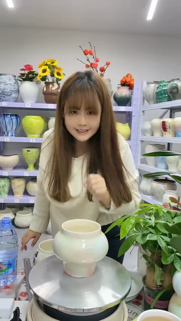 11.14陶瓷花盆直播链接高.    15  口10