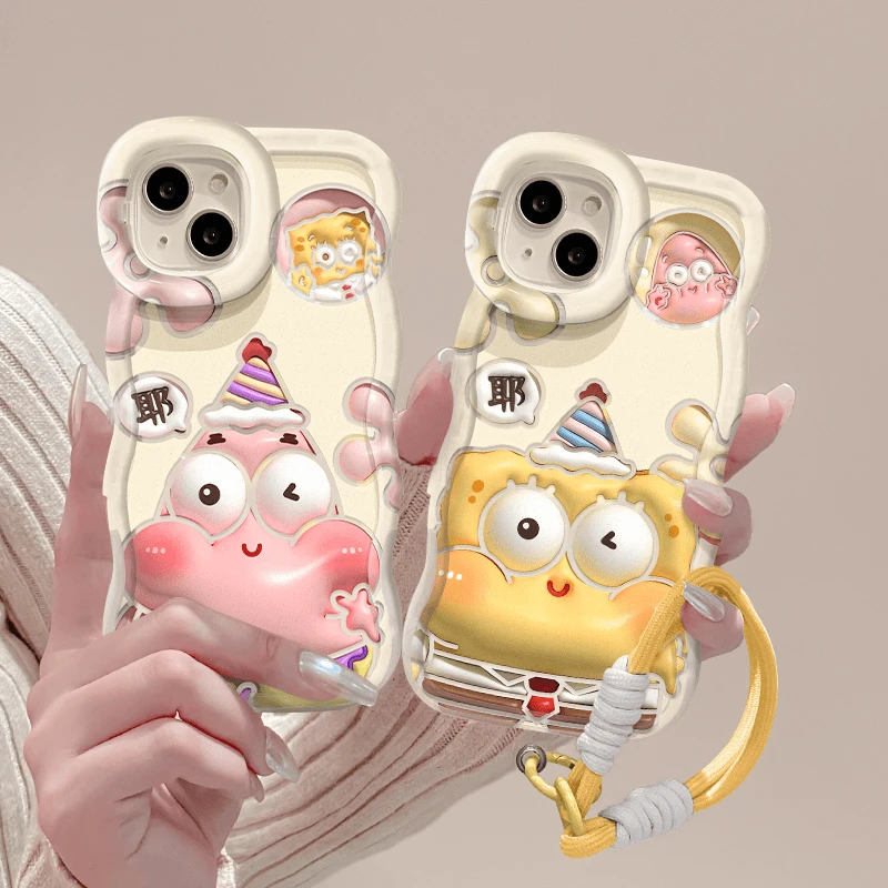 比耶朋友适用苹果vivo华为oppo小米iPhone16双支架创意可爱手机壳