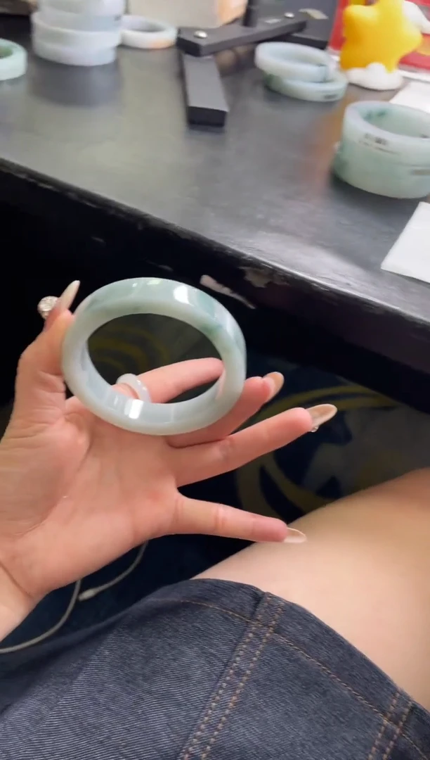 定制翡翠手镯未镶嵌DDJ0033278