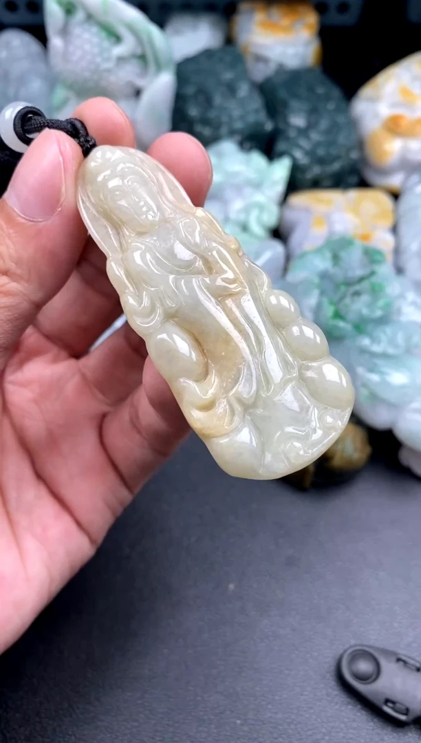 吊坠(不含链)未镶嵌翡翠1