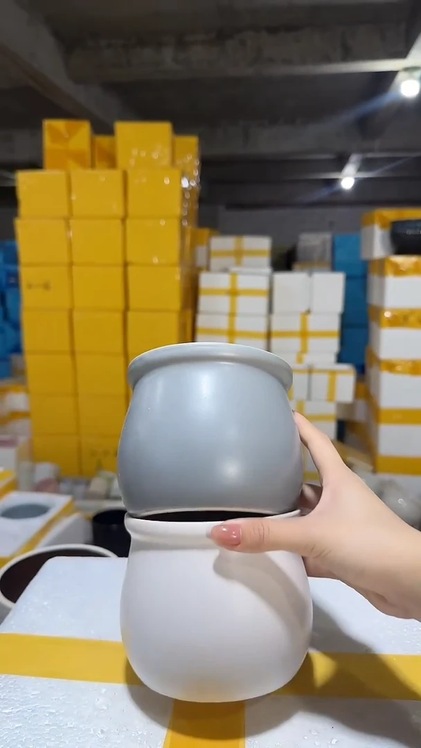 高温陶瓷花盆+E11