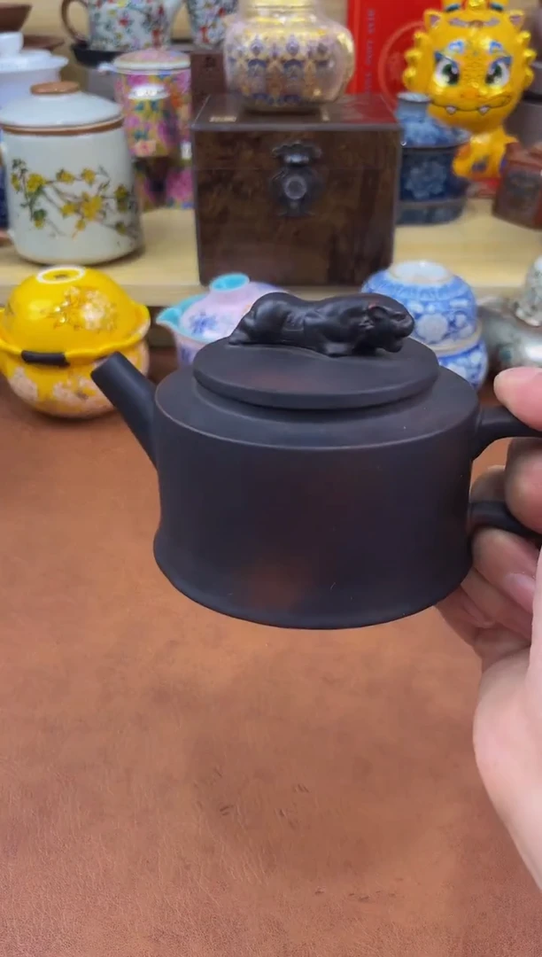 陶瓷茶具摆件旅行套组