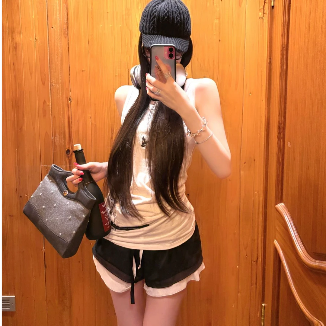 2025夏季新款时尚打底吊带背心气质显瘦洋气休闲百搭性感辣妹宽松