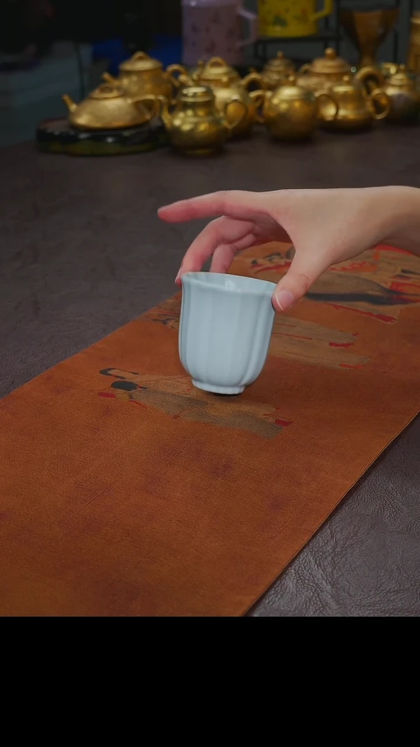 杯【宜景窑天漂系列】筋纹杯