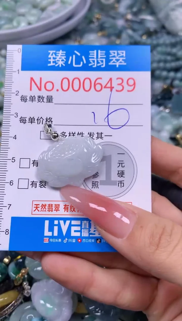 【闪购商品】翡翠颈饰未镶嵌含绳0006439