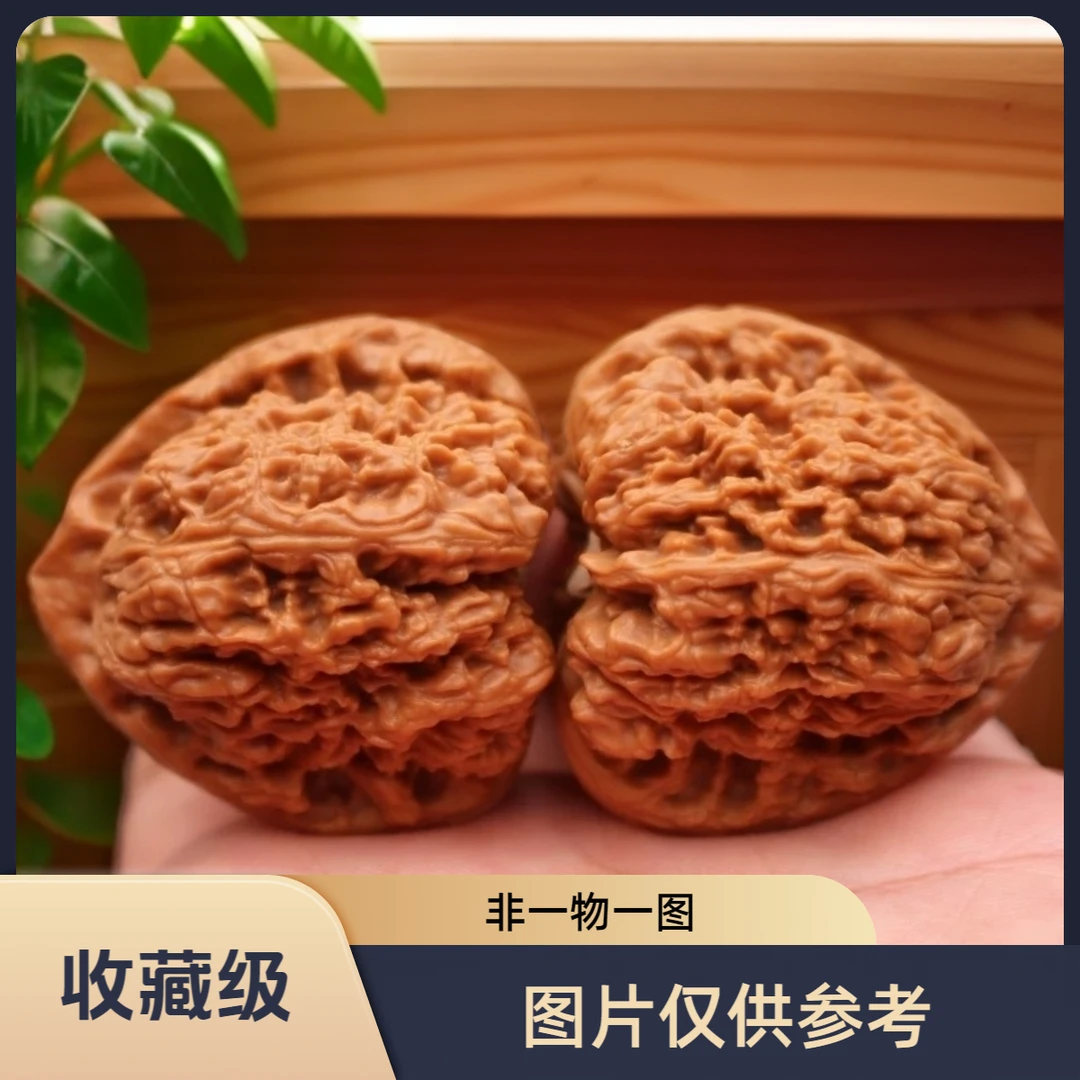 正宗老树原桩涿鹿三角丑南疆文玩核桃适合盘完收藏