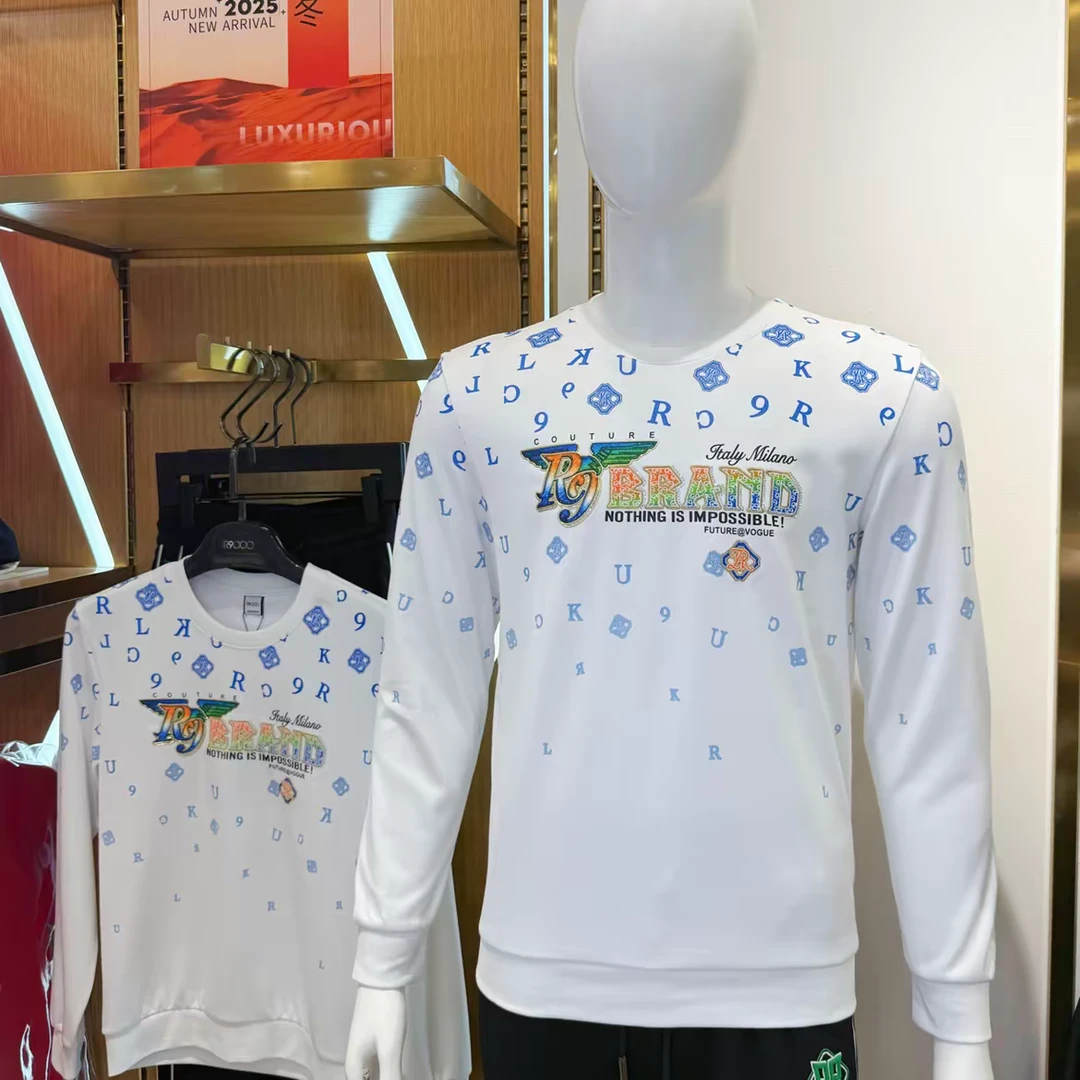 R9000上新时尚重工艺轻奢感舒适男士长袖卫衣58001931/3/9（店）