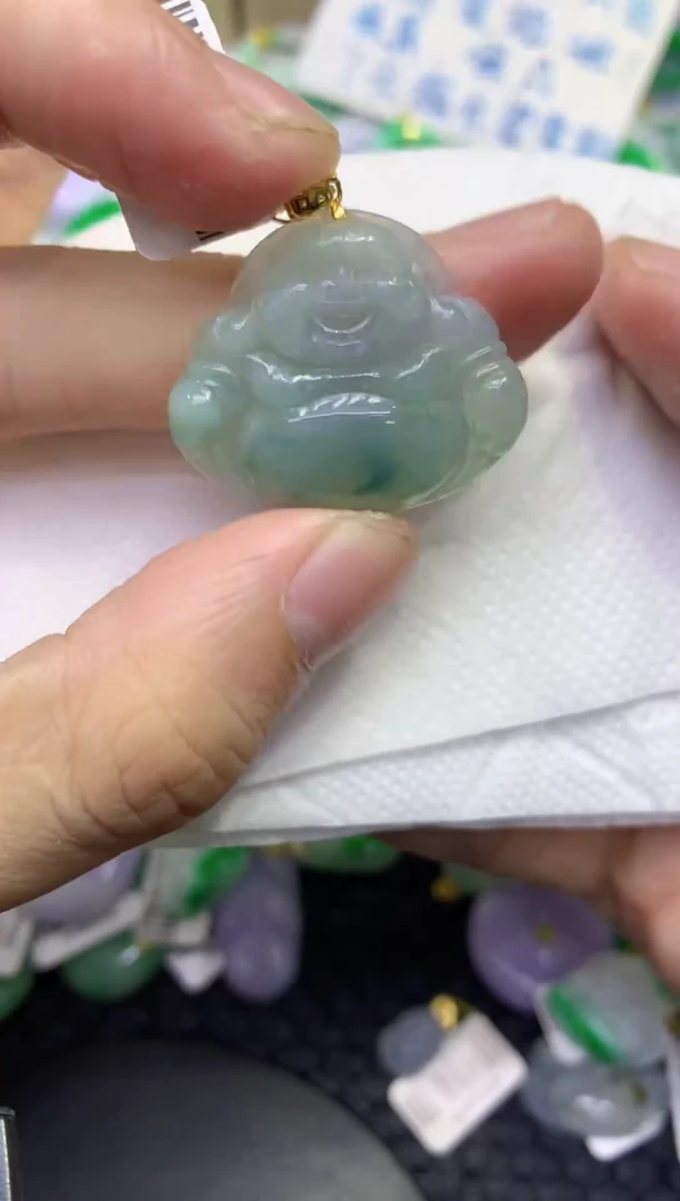 颈饰未镶嵌翡翠天然缅甸A货翡翠